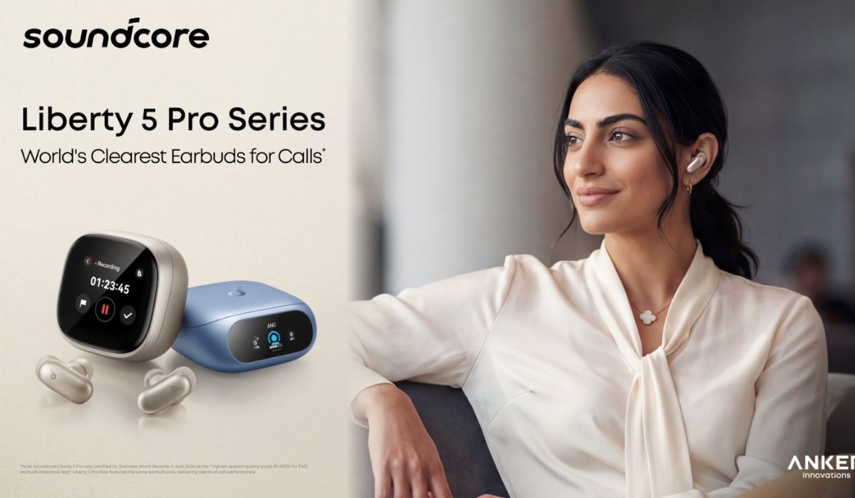 Anker soundcore Launches Liberty 5 Pro Series with Guinness-Record Call Clarity and ANKER's First Cu